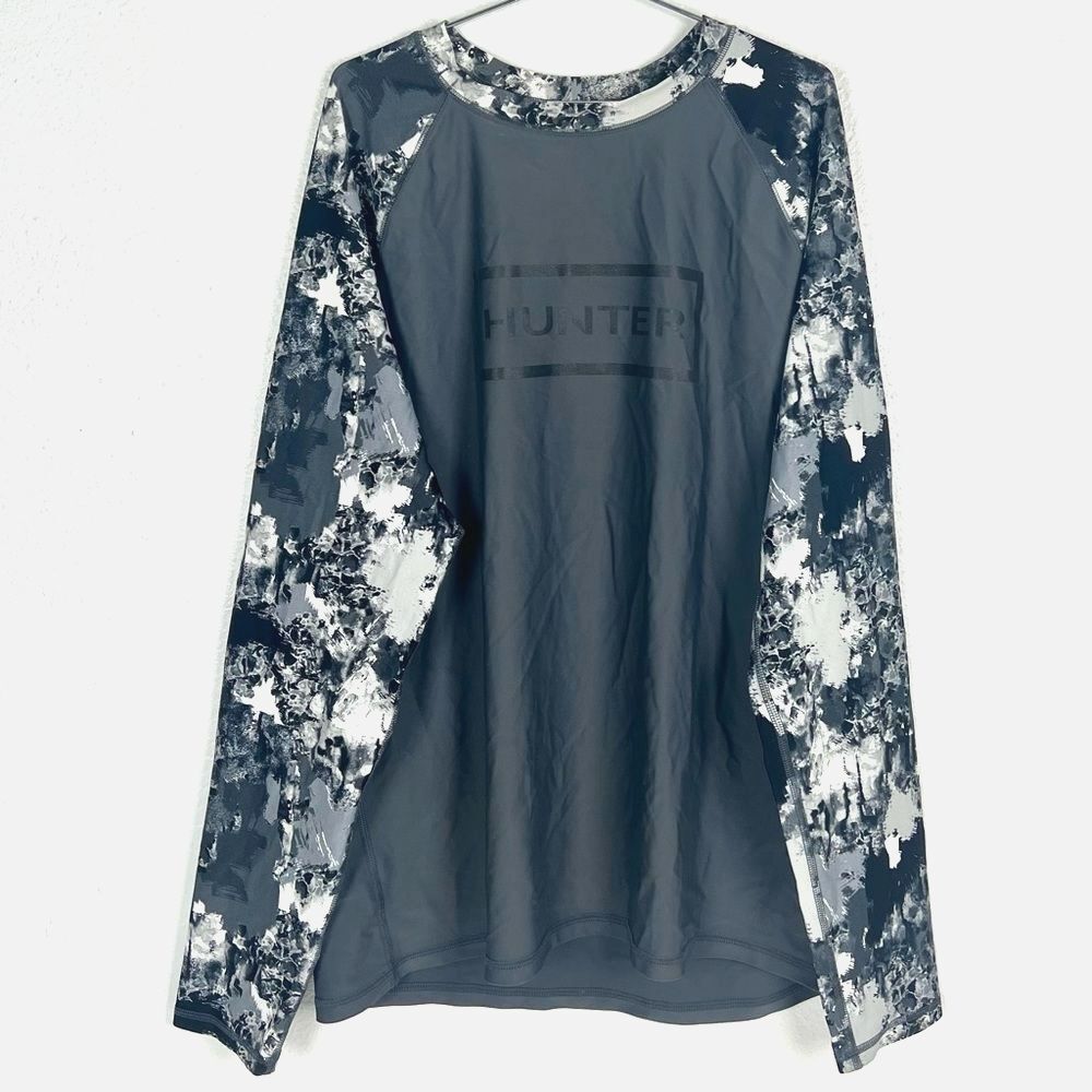Hunter Target Long Sleeve Athletic Shirt Rashgaurd Athleisure Top
